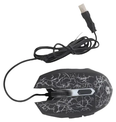 Obrázek produktu pro Myši Gamier – kabelové, 6 tlačítek, ergonomické, s LED diodami, USB, herní myši pro počítače, notebooky a stolní počítače