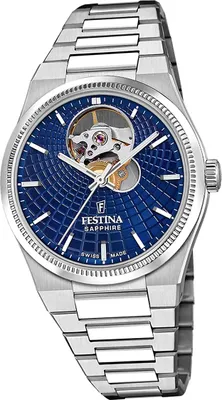 Produktbild von Festina Damenuhr Swiss Made Armbanduhr Edelstahl silber D2UF20054/5