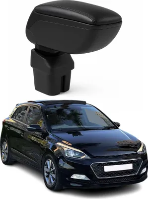 Image de Center accoudoir boîte de rangement pour Hyundai I20 2014-2020 HB 5D 1Pc Noir