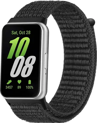 Productafbeelding van imoshion Nylon bandje voor de Samsung Galaxy Fit 3 - Zwart