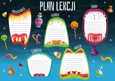 Immagine prodotto di Plan lekcji Wampiry A5