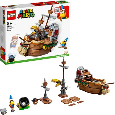 Zdjęcie produktu dla Zestaw rozszerzający Lego Super Mario 71391 Sterowiec Bowsera
