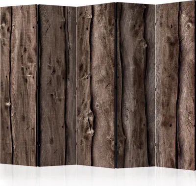 Image de Cloison acoustique en bois Paravent photo 225 x 172 cm imprimé recto-verso sur toile intissé Mousse acoustique Cloison de séparation Paravent espagnol Brise-vue Bureau à domicile Aspect bois Planches en bois f-B-0126-z-c