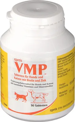 Produktbild von VMP Tabletten für Hunde & Katzen - 50 Stück | Vitaminversorgung