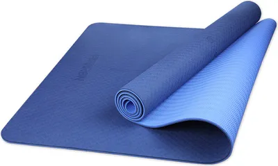 Produktbild von Yogamatte PROIRON TPE, 1830 x 660 x 6 mm, BLAU/HELBLAU