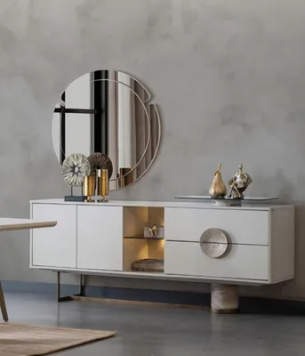 Produktbild von Luxus Kommode Loft Sideboard Moderne Kommoden Sideboards Schrank 208cm
