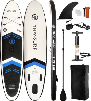 Obrázek produktu pro 10,6 ft nafukovací pádlo Board Sea Beach Vodní lyže Stand Up Paddle Board