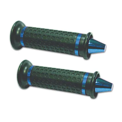 Immagine prodotto di Impugnatura in gomma ""Konik"" | 7/8"" / 22 mm | nero / blu