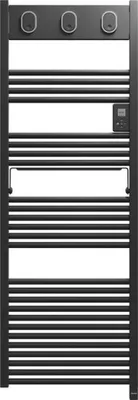 Image de Radiateur sèche-serviettes MARAPI TACTILE anthracite 750W - 145 x 50cm