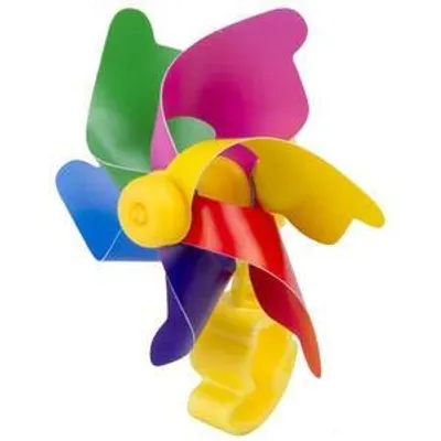 Produktbild von M-Wave Fahrradlenker Buntes Colorwheel Windrad 420590