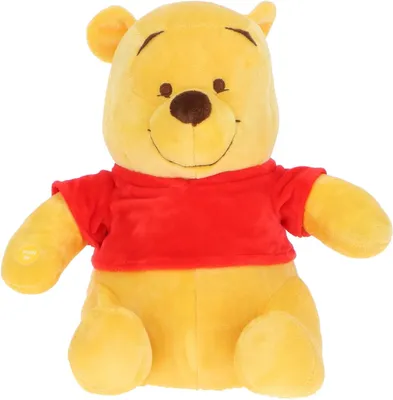 Productafbeelding van Pluche Knuffel - Zacht Speelgoed - Knuffelen en Spelen - Met Geluid - 30 cm - Geel