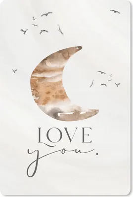 Produktbild von MuchoWow® Mauspad Mousepad Zitate - Sprichwörter - Kinder - Liebe dich - Jungen - Mädchen - Kinder 40x60 cm - Mousepads - Maus Mat - Pad - Mausunterlage - Schreibtisch Accesoire