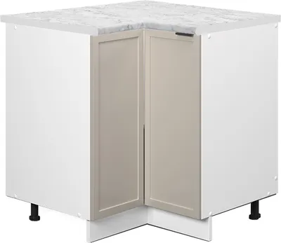 Imagen del producto de Armario de esquina Vicco Fame-Line GrisBeige 80.5 cm , ET Mármol, Model 50428