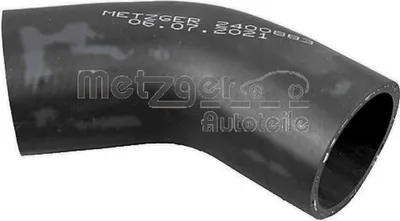 Image de Tuyau d'air de suralimentation en bas du turbocompresseur METZGER pour VW GOLF VII