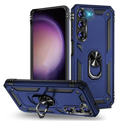 Immagine prodotto di Custodia per cellulare Armor Shield per Samsung Galaxy S23 cover Custodia ultra ibrida per cellulare, blu