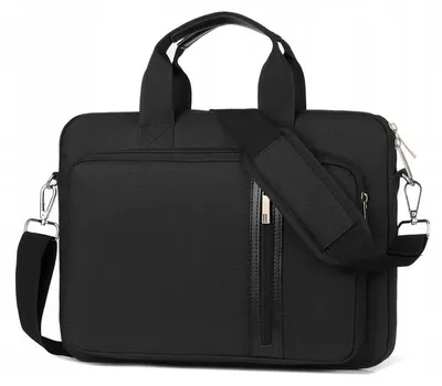 Produktbild von Schwarze Laptoptasche 13,3 Zoll mit Zubehörfach