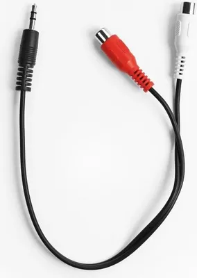 Productafbeelding van EKON audiokabel, 3,5 mm stekker naar 2 RCA-aansluitingen