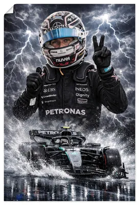 Produktbild von ARTland Poster Rising Star Kimi Antonelli Größe: 40x60 cm