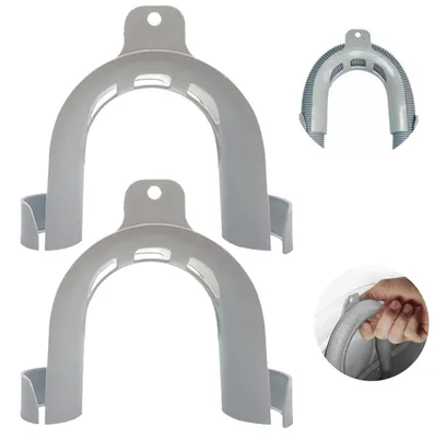 2er Set U-förmige Ablaufschlauchhalter für Waschmaschine