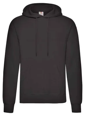 Produktbild von Fruit of the Loom - "Classic" Kapuzenpullover für Herren/Damen Uni LT1661 (S) (Schwarz)