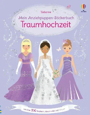 Produktbild von Mein Anziehpuppen-Stickerbuch: Traumhochzeit