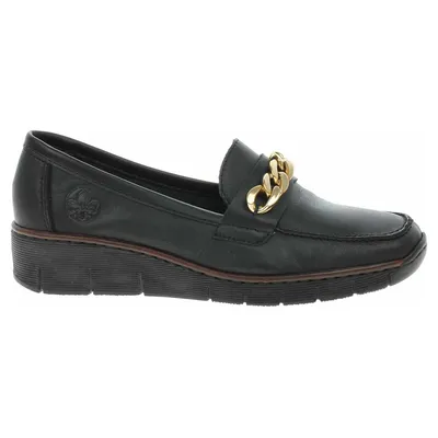 Produktbild von Rieker Damen Slipper in Schwarz, Größe 39