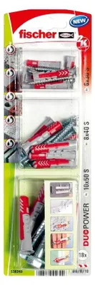 Image de Fischer 536249 vis d'ancrage / cheville murale 18 pc(s)