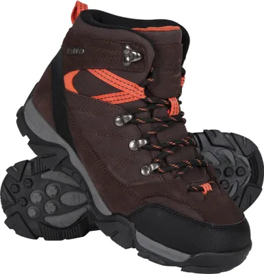 Produktbild von Mountain Warehouse - Kinder Wanderstiefel "Trail", Wildleder MW3031 (35 EU) (Braun)