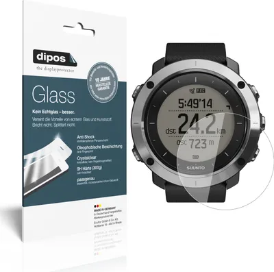 Zdjęcie produktu dla 1x folia ochronna do Suunto Traverse - Anti-Shock 9H folia dipos Szkło z tworzywa sztucznego