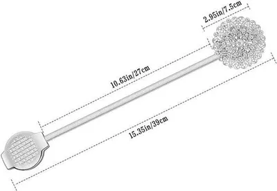 Produktbild von Famanu Halter für Vorhänge - Kristallblumen-Design