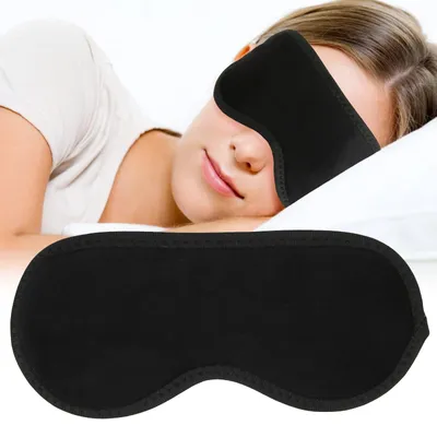 Image de Masque de sommeil, masque magnétique pour les yeux, masque souple pour les yeux, protection oculaire réglable pour la maison, les voyages, la magnétothérapie, le soulagement des maux de tête.