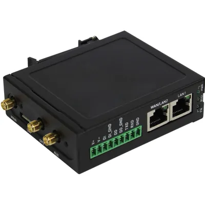 Image de ALLNET 182958. Norme 4G : LTE. Type de produit : routeur de table, couleur du produit : noir. Type d'antenne : externe. Source d'énergie : courant continu. Poids : 1 kg (ALL-RUT22GW)