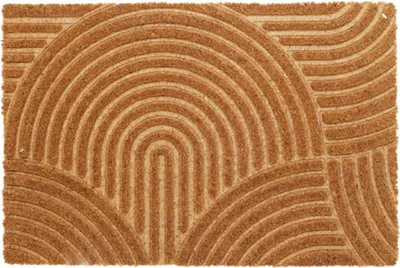 Obrázek produktu pro H&S Decoration | Rohožka - 59x39 cm - Kokosové vlákno - Protiskluzová - Stylová a odolná