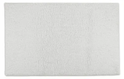 Productafbeelding van Gele badmat van 100% katoen - Ciclo, 70x120 cm - Wit