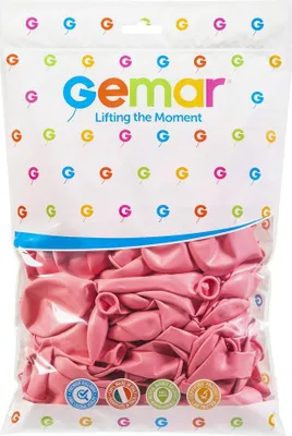Produktbild von Pastellrosa Luftballons, 100 Stück – Godan