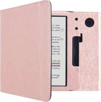 Produktbild von imoshion Vegan Leather Klapphülle Kobo Libra Colour - Rosé gold
