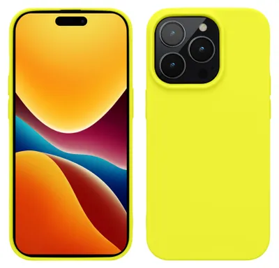 Produktbild von kwmobile Hülle für das iPhone 14 Pro Hülle - weiche und schlanke TPU Silikon Handyhülle - stoßabsorbierendes flexibles Case - kabelloses Laden -