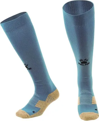Zdjęcie produktu dla Skarpety Kelme Liga, długie, niebieskie, rozmiar M