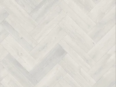 Produktbild von Primaflor PVC TURIN - Fischgrätdekor Weiß 009S - 2,00m x 2,00m - Meterware - Vinyl-Boden in Holzoptik für Küche, Wohn- und Badezimmer, Hochwertige Auslegware, Anti-Rutsch Oberfläche