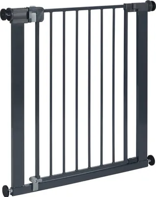 Image de Barrière de sécurité pour escaliers Famanu, extensible - Barrière de sécurité pour escaliers sans perçage - Barrière de sécurité pour escaliers avec fixation par serrage