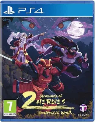 Zdjęcie produktu dla Tesura Games Chronicles of 2 Heroes: Amaterasu’s Wrath, PlayStation 4, oczekujące na klasyfikację, Nośnik fizyczny