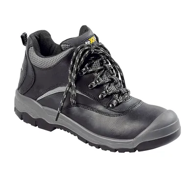 Produktbild von S3-Sicherheitsschnürstiefel CANNES schwarz/grau Größe 43