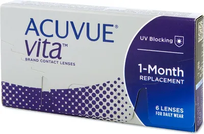 Zdjęcie produktu dla Acuvue Vita (6 soczewek) Moc: -1.75, (BC): 8.40, DIA: 14.00