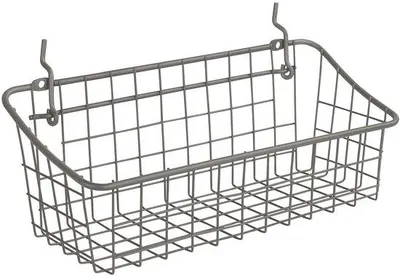 Produktbild von Industriewandmontagesystem, 28 x 10 x 10 cm, Metallisch grauer Tarnanstrich