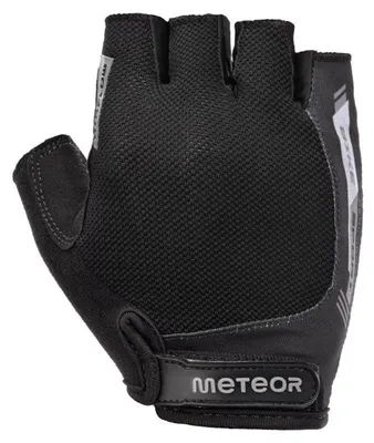 Image de Meteor - Gants de cyclisme unisexe pour hommes/femmes « MX52 » PP4282 (L) (noir)
