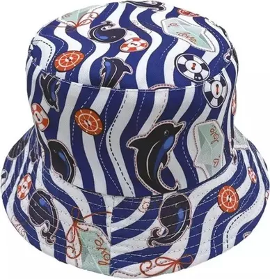 Produktbild von Stylischer DO-22507 Hut in Blau/Weiß kaufen KP22507