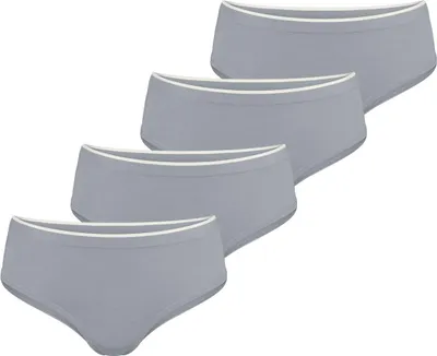 Produktbild von sloggi 4er Pack GO Sense Hipster Hipster im modernen puristischen Design, Super weich und komfortabel, Mit kleinem Heatseal Markenschriftzug über dem Beinabschluss