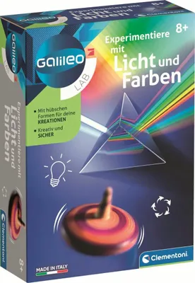 Immagine prodotto di Clementoni Esperimento di luce e colori 59380
