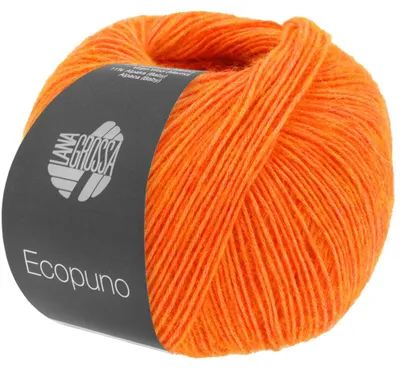 Produktbild von Lana Grossa - Ecopuno 0089 leuchtendorange
