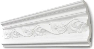 Produktbild von Decosa Zierprofil G34, weiß, 75 x 120 mm, Länge: 2 m - 16 Stück